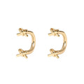 JUSSAN Butterfly Luxe Sterling Silver Earrings