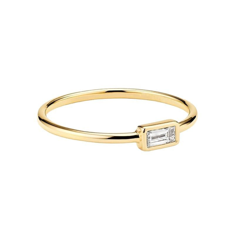 JUSSAN Starlight Pave Sterling Silver Ring