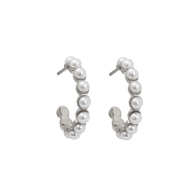JUSSAN Minimal Sterling Silver Earrings