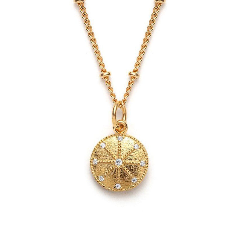 JUSSAN Pave Luxe Sterling Silver Necklace