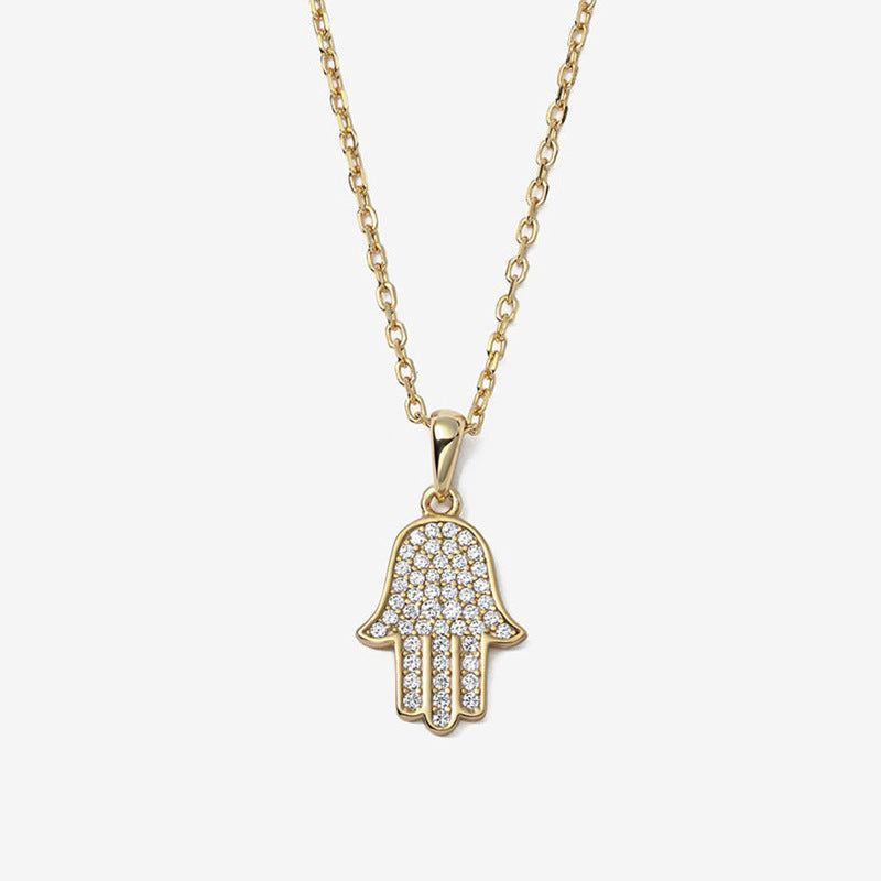 JUSSAN Pave Luxe Sterling Silver Necklace