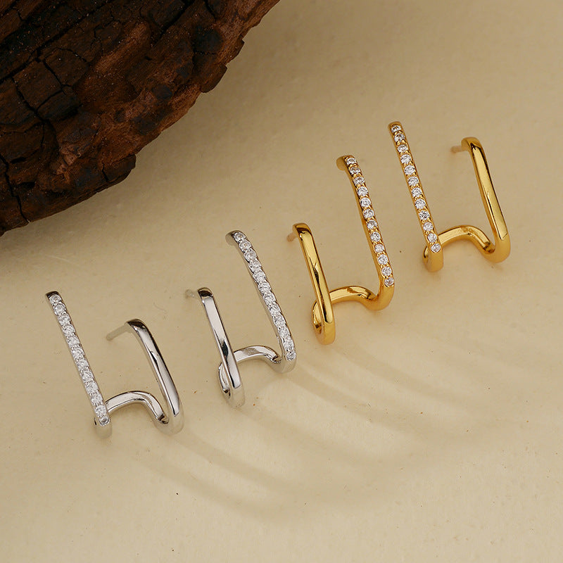 JUSSAN Luxe Sterling Silver Earrings