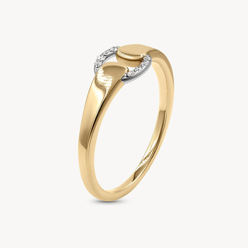 JUSSAN Pave Luxe Sterling Silver Ring