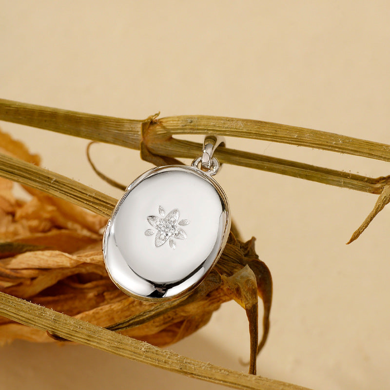 JUSSAN Starlight Pave Sterling Silver Necklace