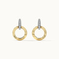 JUSSAN Pave Luxe Sterling Silver Earrings