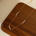 JUSSAN Star Pave Luxe Sterling Silver Necklace