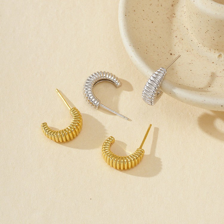 JUSSAN Modern Sterling Silver Earrings