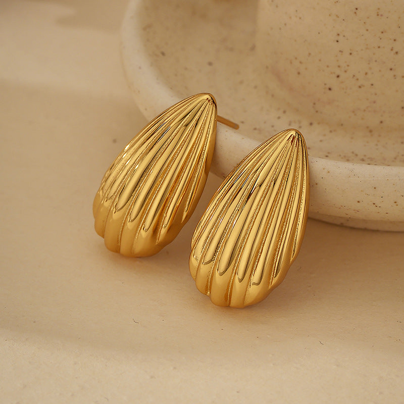JUSSAN Minimal Sterling Silver Earrings