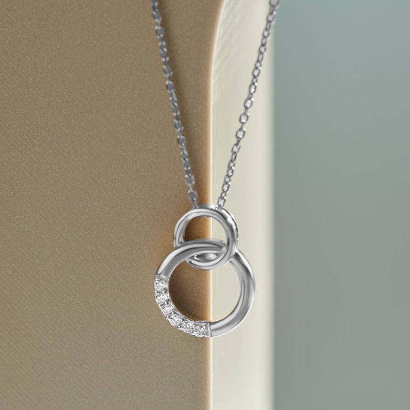 JUSSAN Modern Sterling Silver Necklace