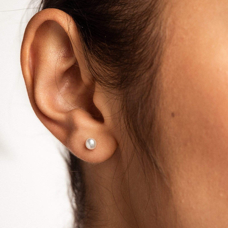 JUSSAN Pearl Sterling Silver Earrings