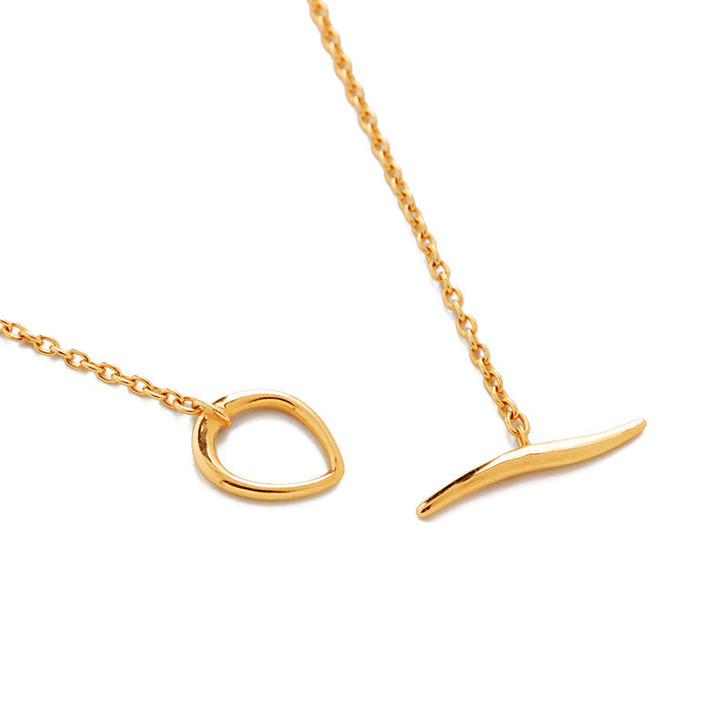 JUSSAN Minimal Luxe Sterling Silver Necklace