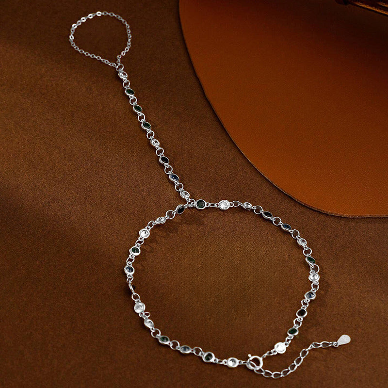 JUSSAN Pave Luxe Silver Ring