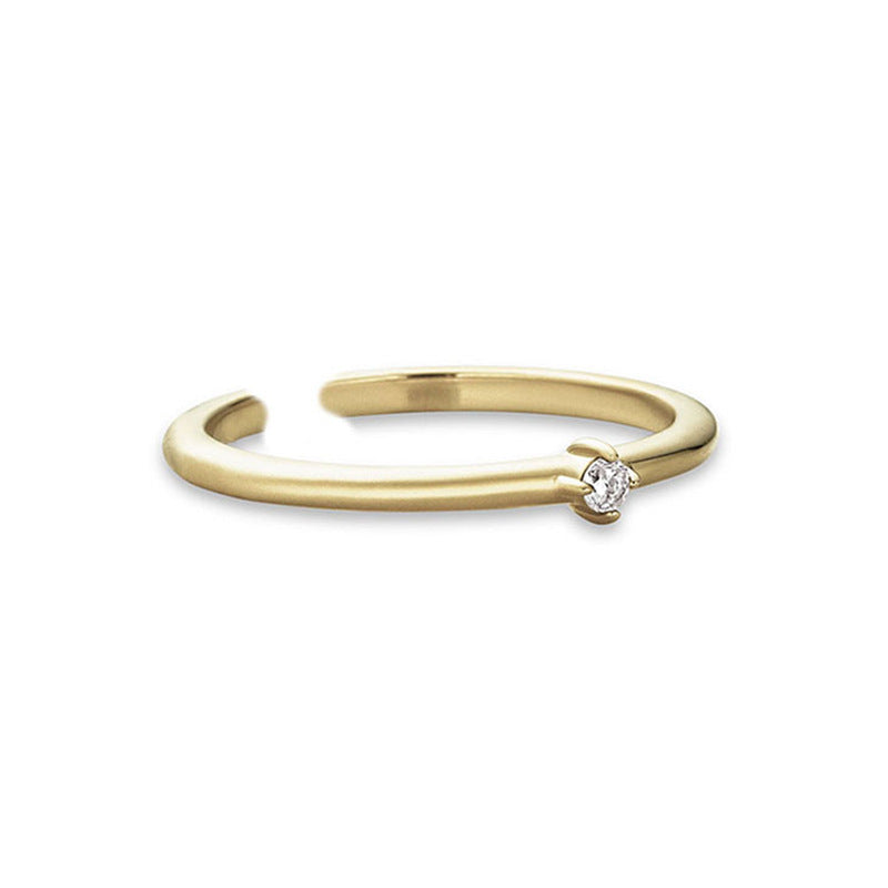 JUSSAN Minimal Luxe Sterling Silver Ring