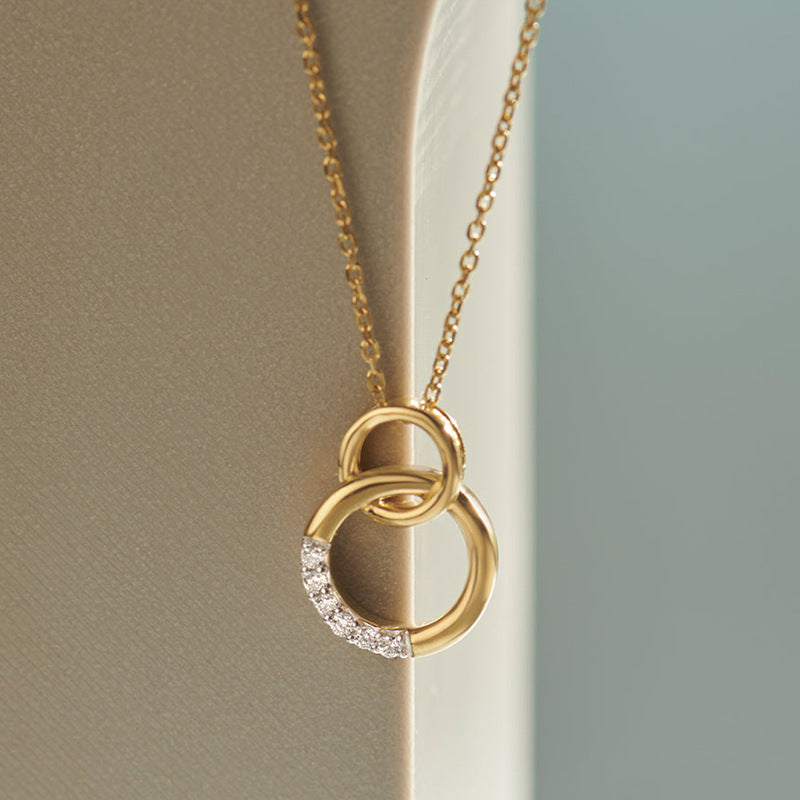 JUSSAN Modern Sterling Silver Necklace