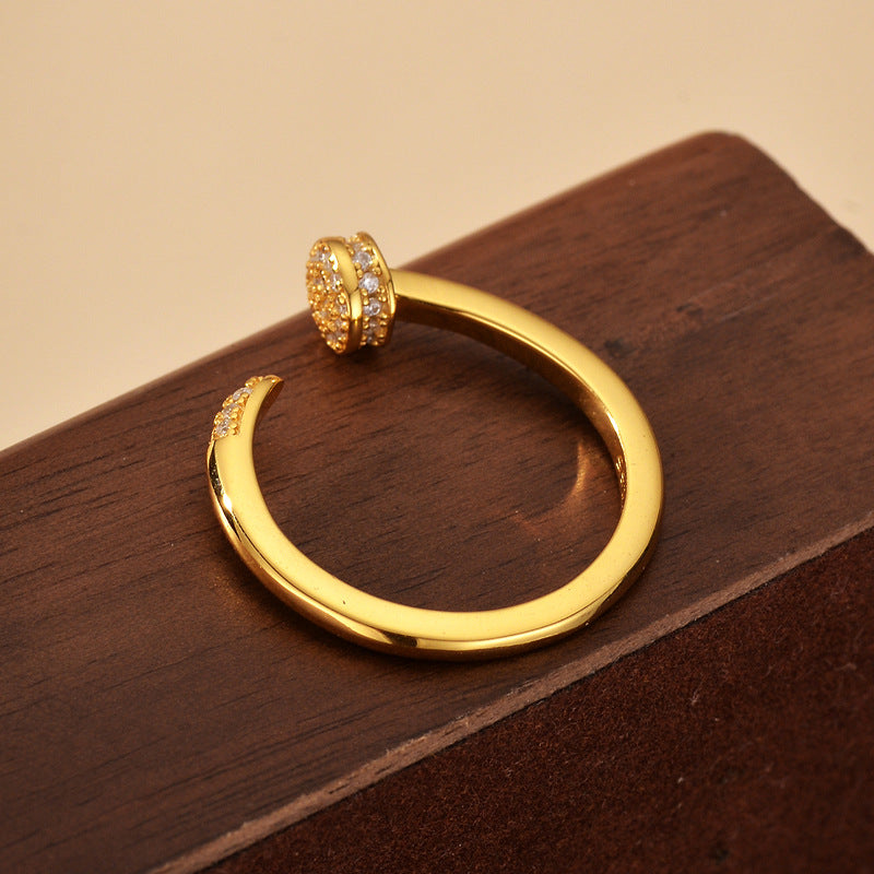 JUSSAN Pave Luxe Sterling Silver Ring