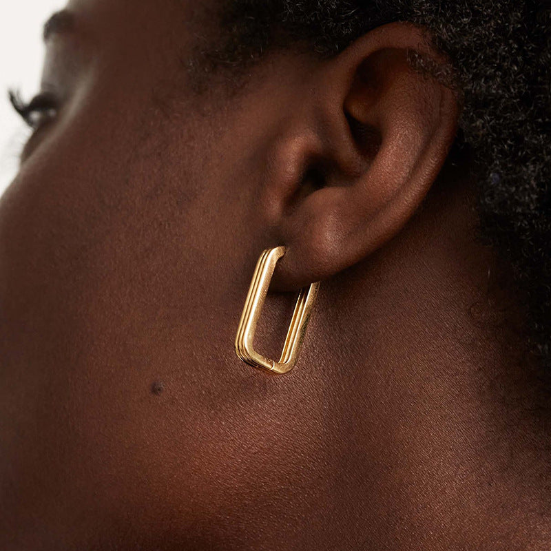 JUSSAN Modern Sterling Silver Earrings