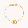 JUSSAN Pave Luxe Sterling Silver Bracelet