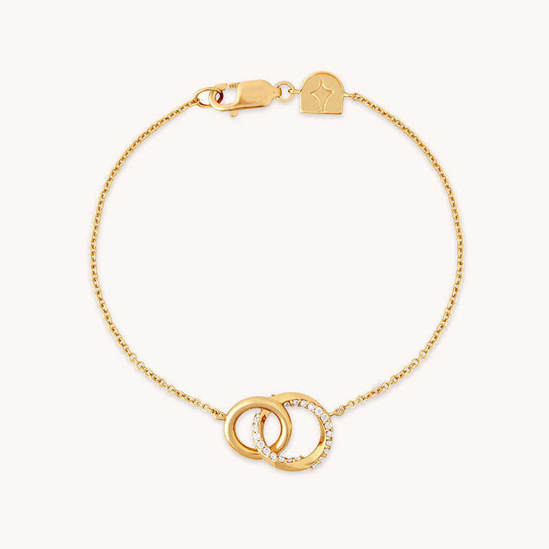 JUSSAN Pave Luxe Sterling Silver Bracelet