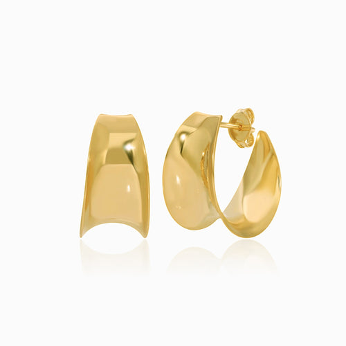 JUSSAN Geometric Minimal Luxe Sterling Silver Earrings