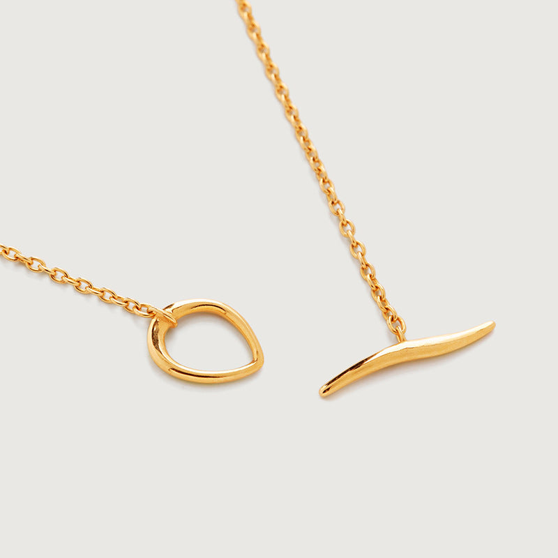 JUSSAN Minimal Luxe Sterling Silver Necklace