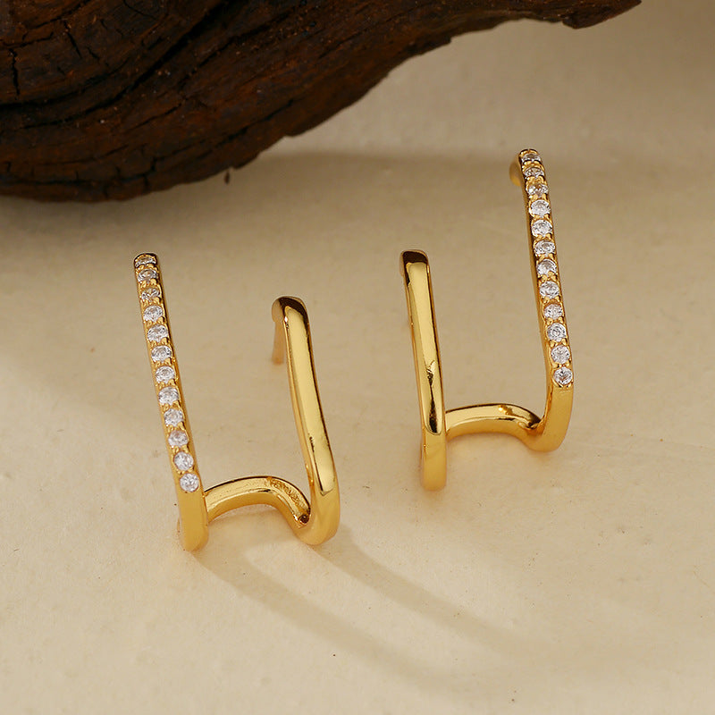 JUSSAN Luxe Sterling Silver Earrings