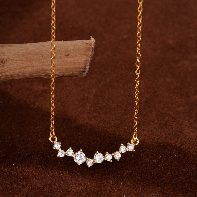 JUSSAN Minimal Luxe Sterling Silver Necklace