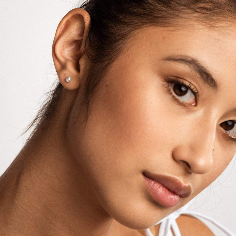 JUSSAN Pearl Sterling Silver Earrings