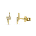 JUSSAN Pave Luxe Sterling Silver Earrings