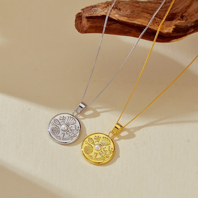 JUSSAN Pendant Luxe Sterling Silver Necklace