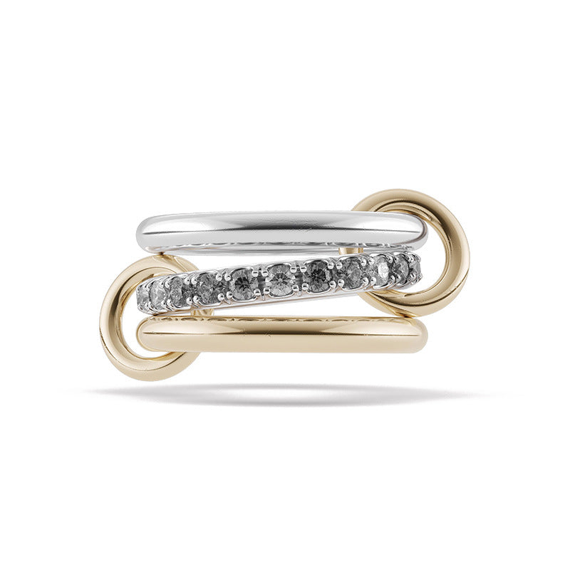 JUSSAN Pave Luxe Sterling Silver Ring