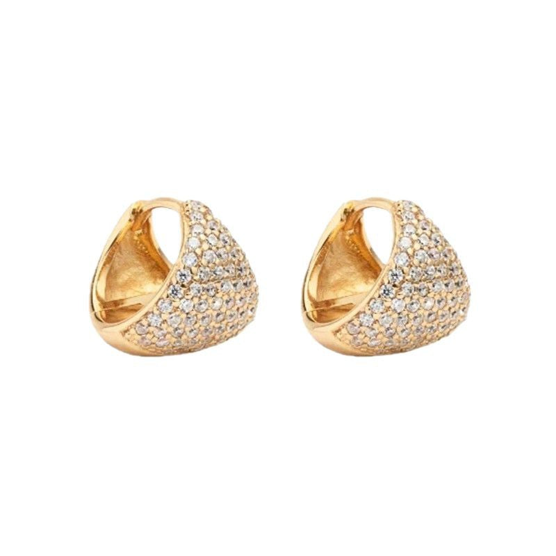 JUSSAN Starlight Geometric Sterling Silver Earrings