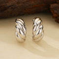 JUSSAN Minimal Sterling Silver Earrings