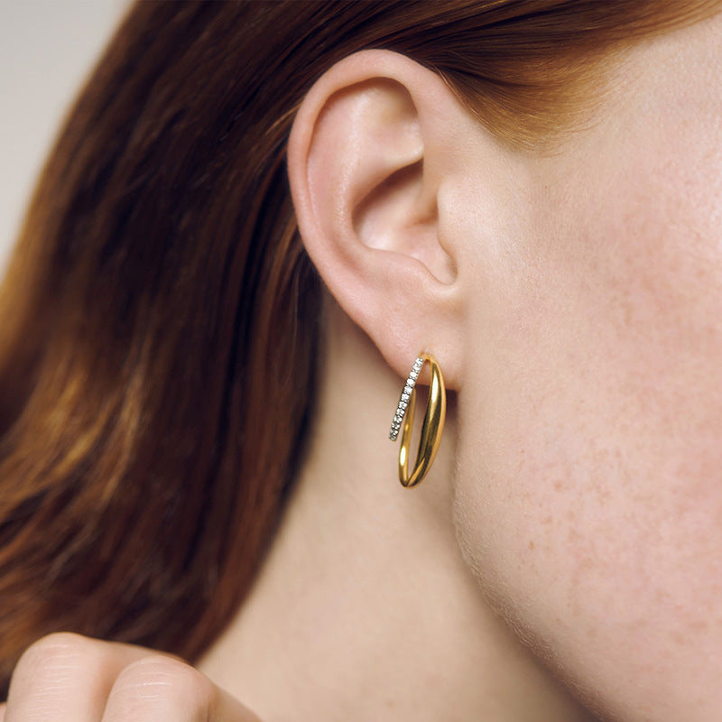 JUSSAN Luxe Sterling Silver Earrings