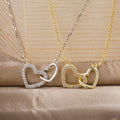 JUSSAN Heart Sterling Silver Necklace