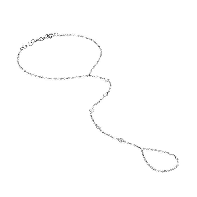 JUSSAN Starlight Minimal Sterling Silver Bracelet