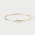 JUSSAN Pave Hoop Sterling Silver Bracelet