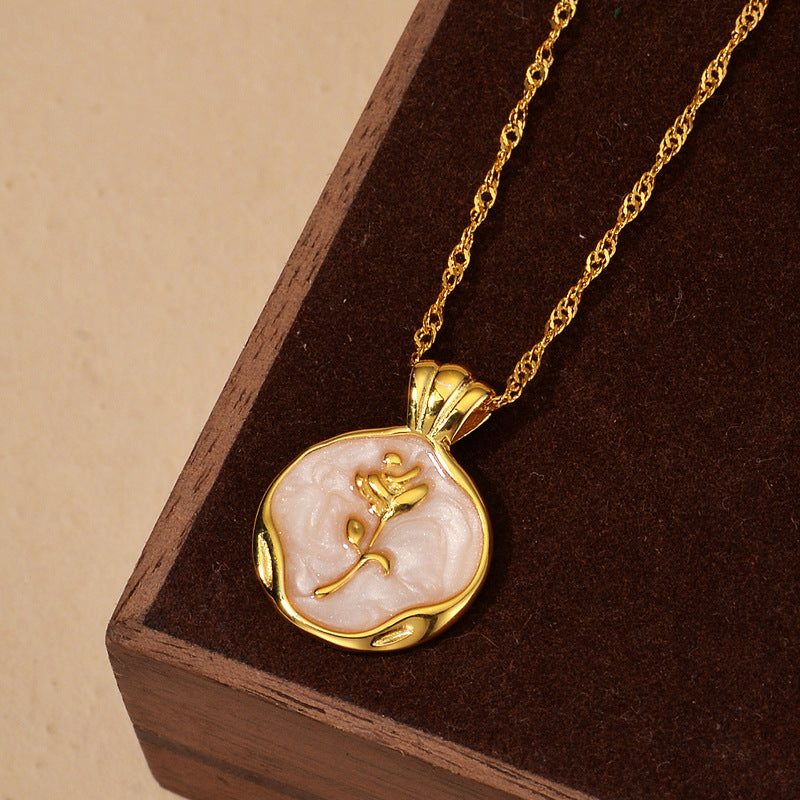 JUSSAN Floral Luxe Sterling Silver Necklace