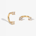 JUSSAN Pave Luxe Sterling Silver Earrings
