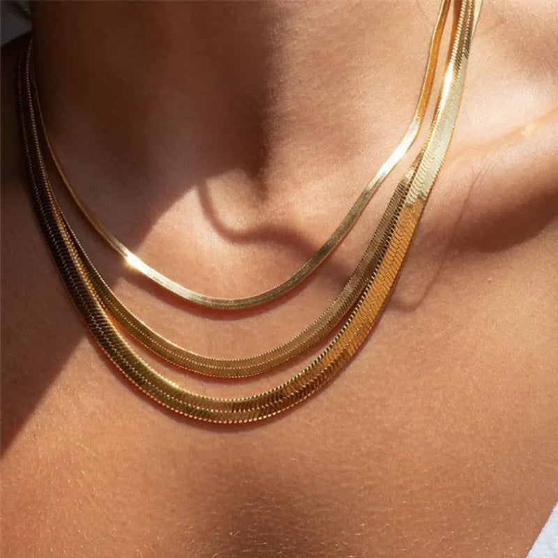 JUSSAN Minimal Sterling Silver Necklace