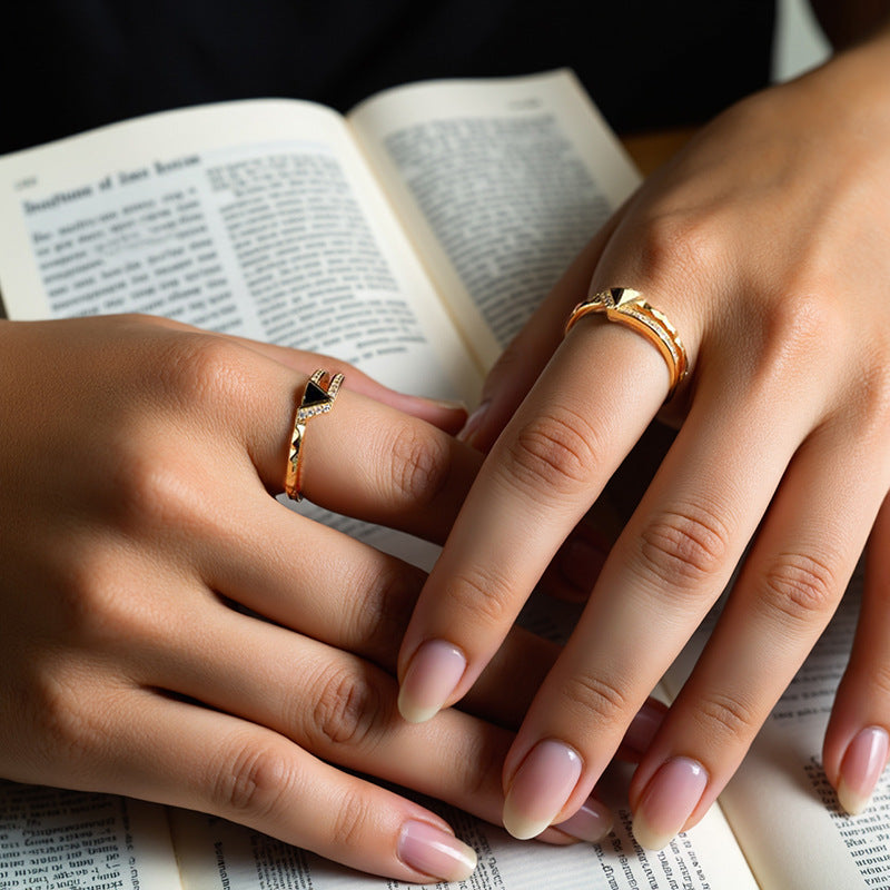 JUSSAN Modern Sterling Silver Ring
