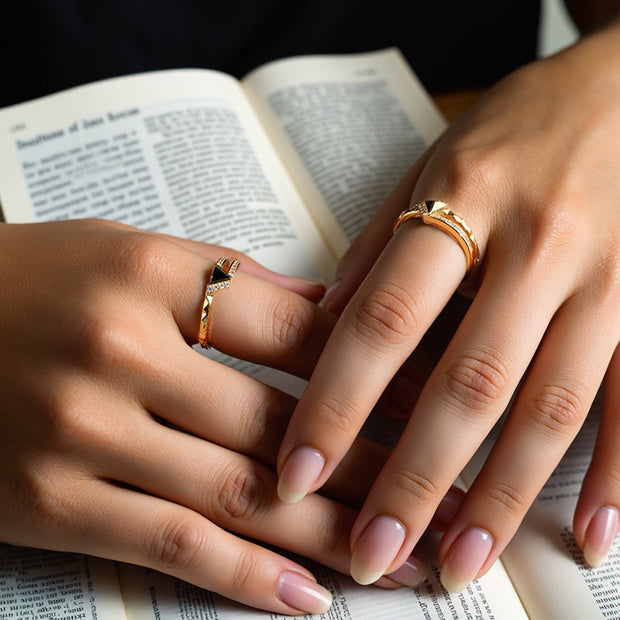 JUSSAN Modern Sterling Silver Ring