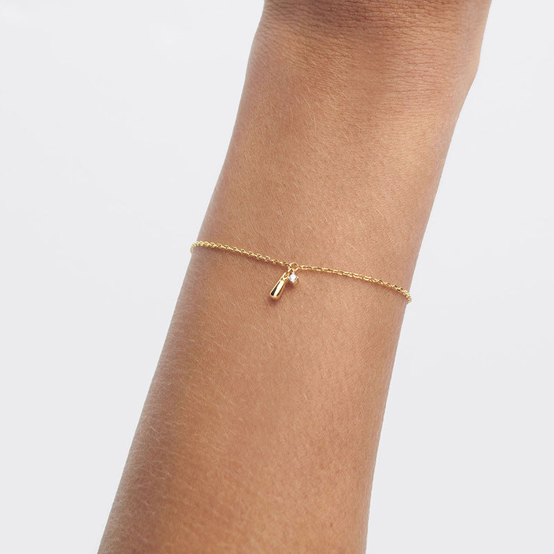 JUSSAN Minimal Sterling Silver Bracelet