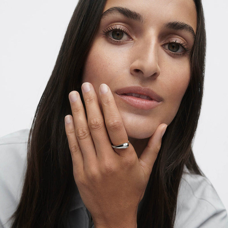JUSSAN Minimal Sterling Silver Ring