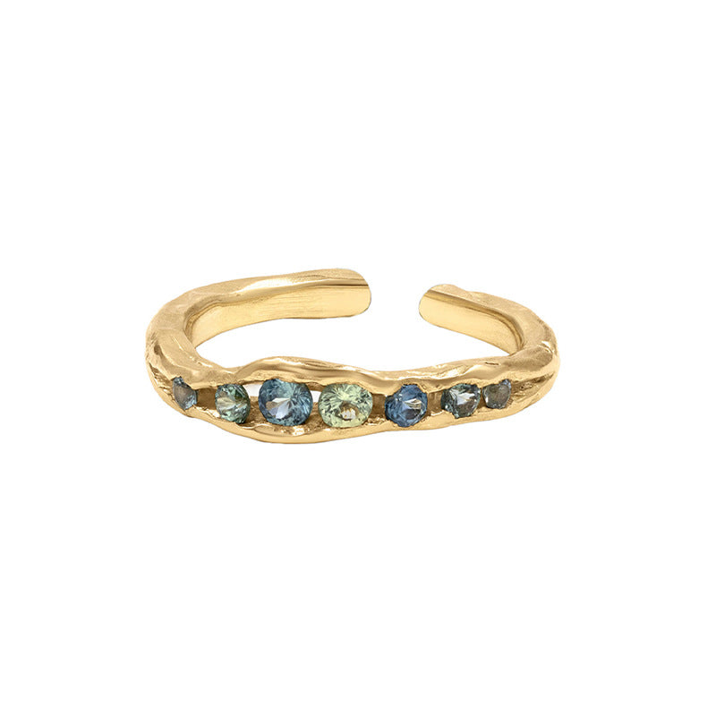 JUSSAN Pave Sterling Silver Ring