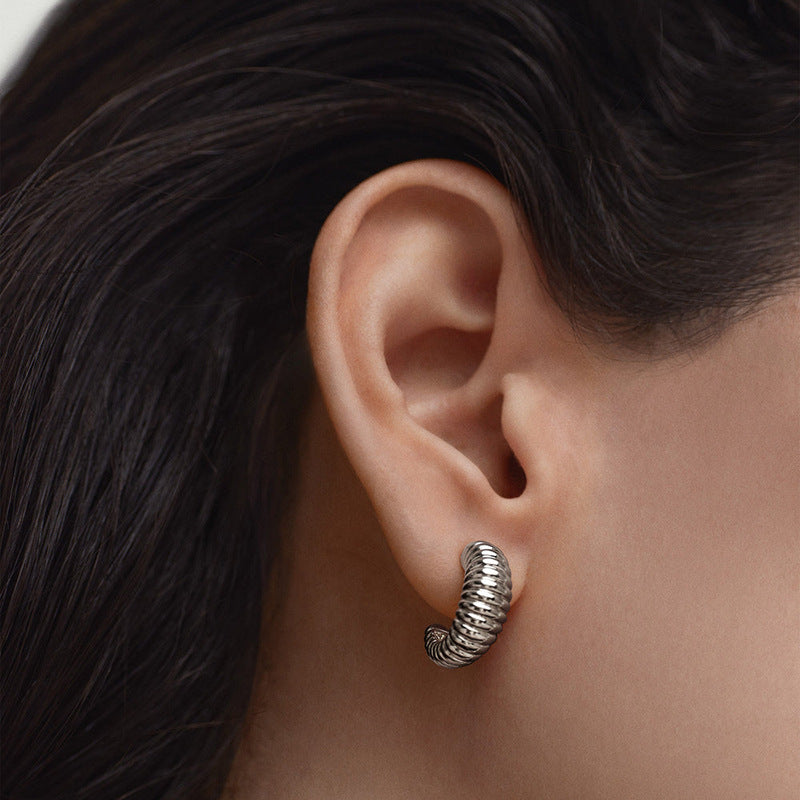 JUSSAN Modern Sterling Silver Earrings