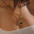 JUSSAN Pendant Sterling Silver Necklace