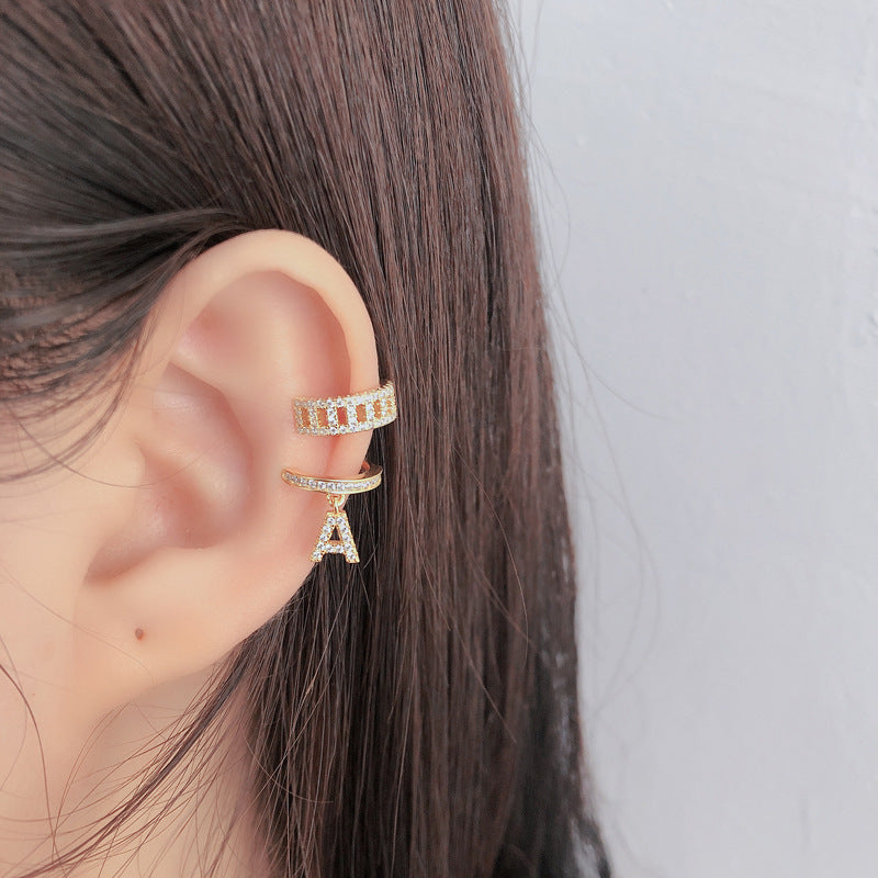 JUSSAN Ear Cuff Luxe Sterling Silver Earrings