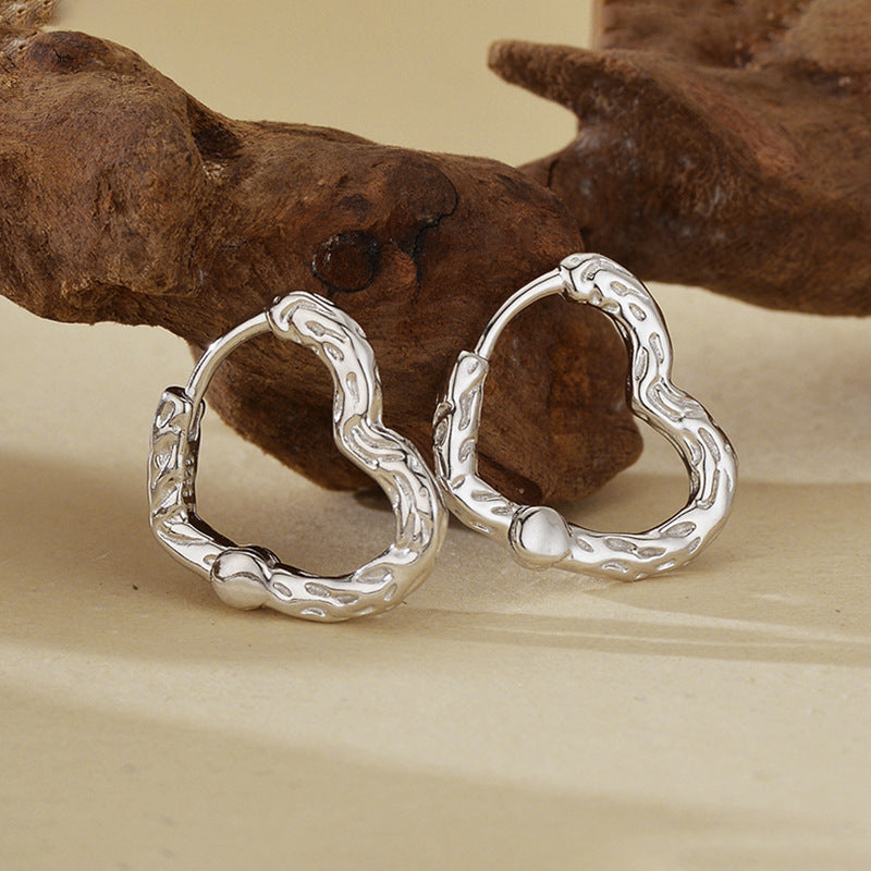JUSSAN Ear Cuff Hoop Sterling Silver Earrings