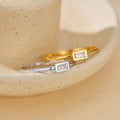 JUSSAN Starlight Pave Sterling Silver Ring