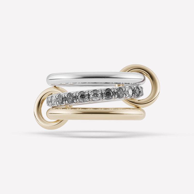 JUSSAN Pave Luxe Sterling Silver Ring